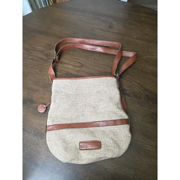 Lucky Brand Beige Kenya Tote Est. 1990 100% Cotton RN100583‎ - Picture 2 of 16